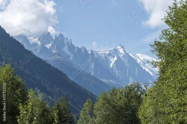Obraz Chamonix valley