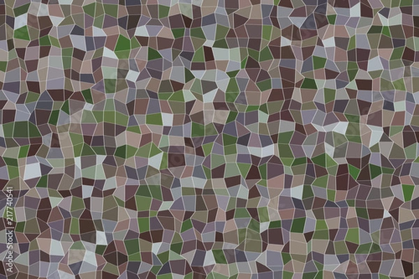 Fototapeta Shape of rectangle strip, abstract geometric background pattern. Design, art, wallpaper & concept.