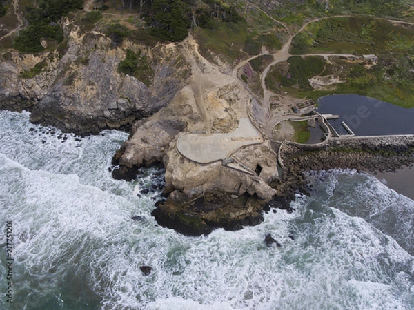 Obraz Point Lobos & Sutro Bath Ruins
