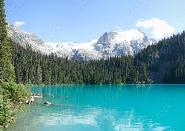 Obraz Beautiful Middle Joffre Lake, Vancouver, British Columbia, Canada