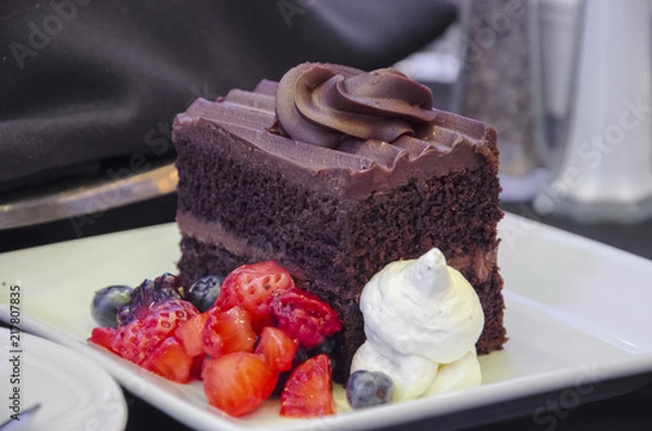 Fototapeta Chocolate Cake