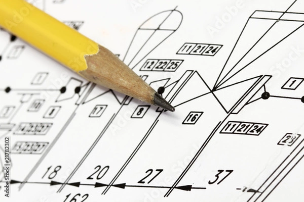 Obraz Piping diagram