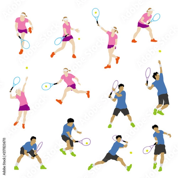 Fototapeta テニスプレーヤー