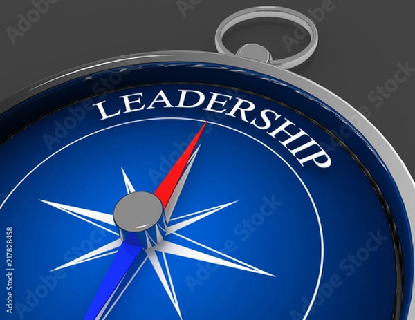 Fototapeta 3D compass concept with text . 3d rendered illustration