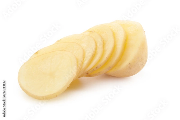 Obraz potato isolated on white background
