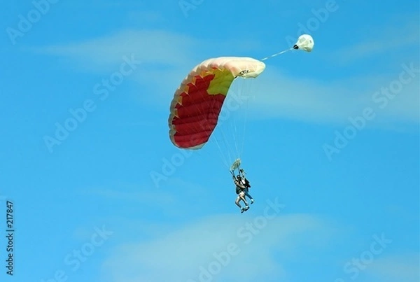 Obraz skydiver