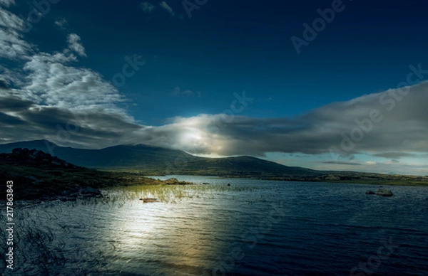 Obraz Soleil sur lac