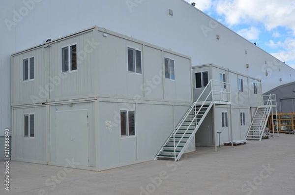 Fototapeta prefabricated building