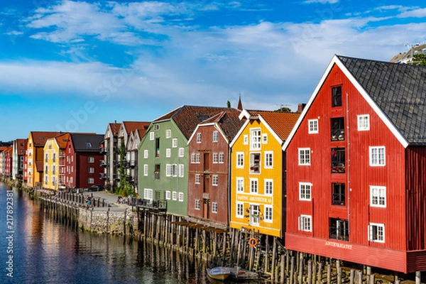 Obraz Maison de Trondheim