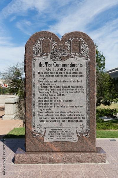 Obraz Ten Commandments