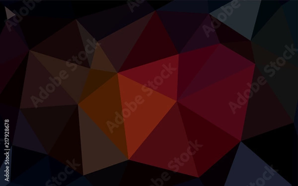 Obraz Light Multicolor vector polygon abstract backdrop.