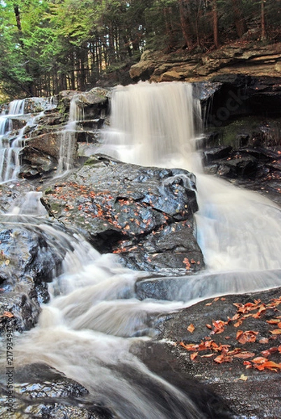 Fototapeta fall waterfall