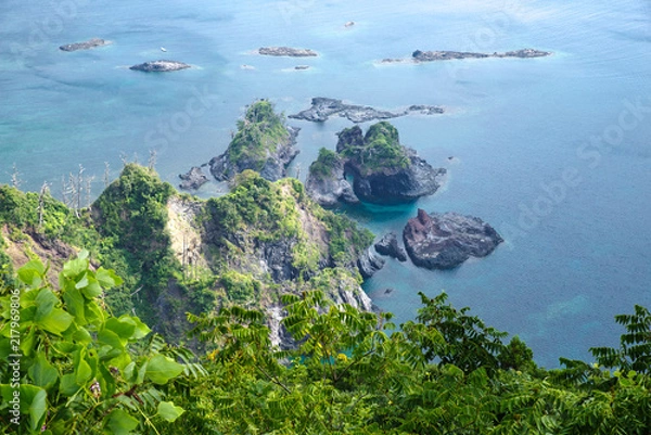 Obraz 隠岐白島展望台からの白島海岸