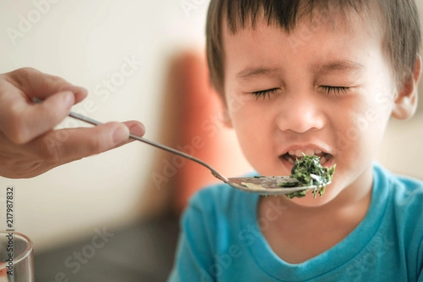 Obraz dzieci i warzywa