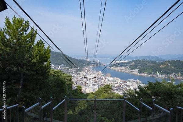 Fototapeta ロープウェイ