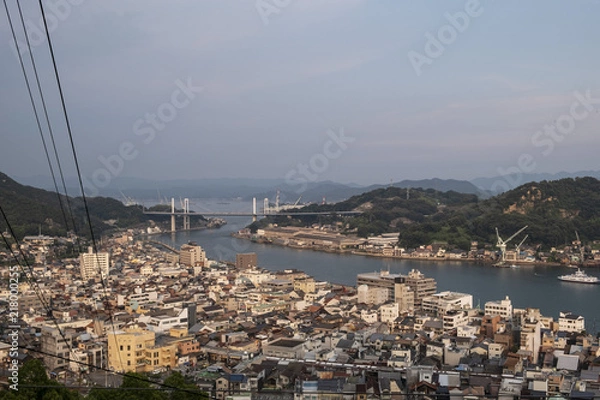 Fototapeta 尾道のしまなみ