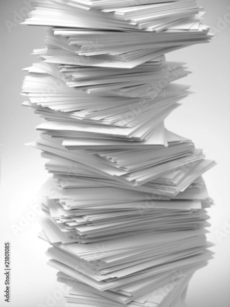 Obraz papierowa wieża