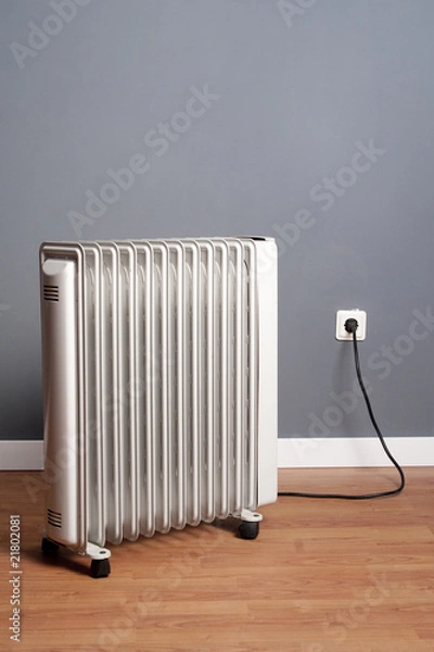 Obraz Room with a radiator