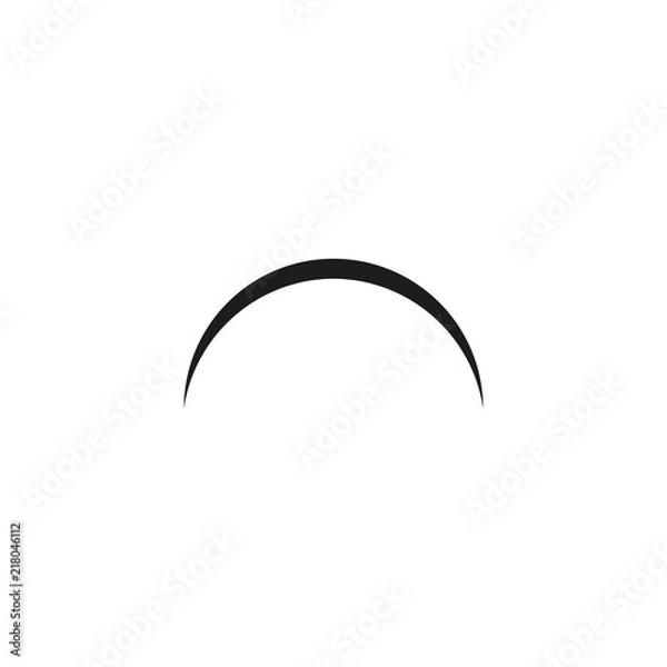 Obraz arch on white background