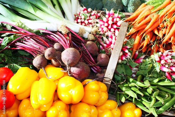 Fototapeta Fresh vegetables