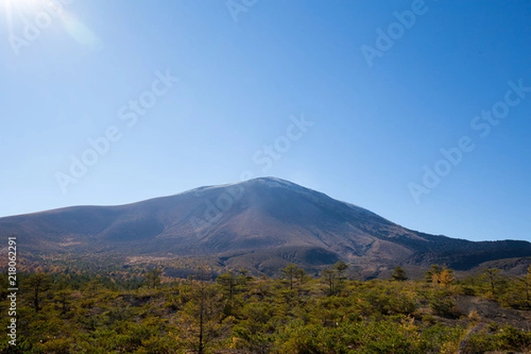 Fototapeta Mt. Asama 1