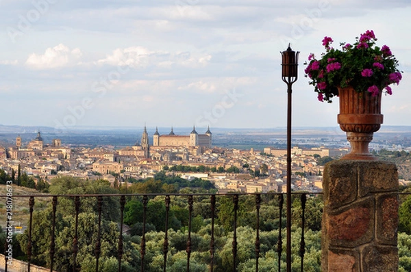 Obraz Vistar Alcazar de Toledo, España