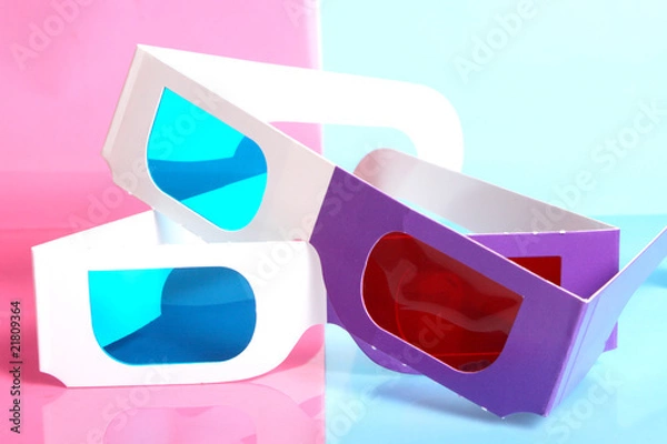 Obraz Glasses for the volumetric image