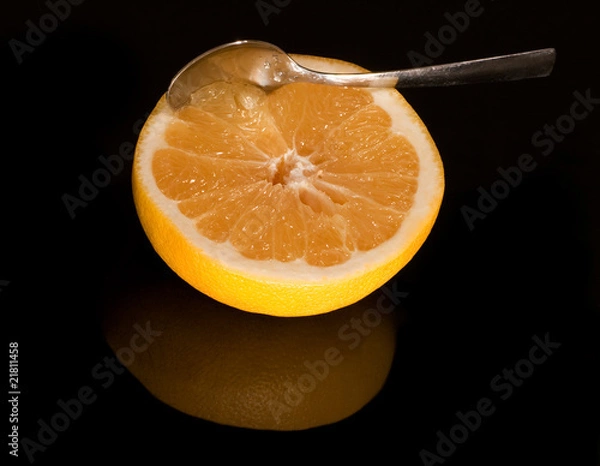 Obraz Grapefruit & Spoon