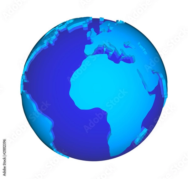 Fototapeta Blauer Planet