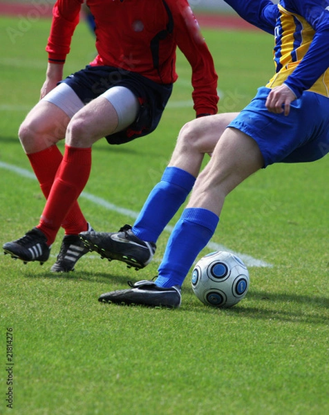 Obraz fußballgegner