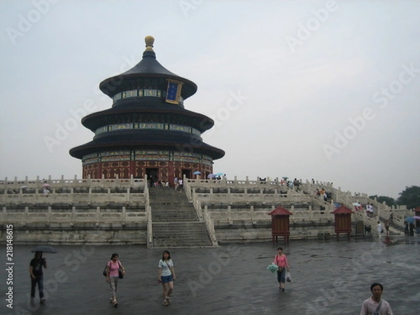 Obraz Temple of heaven in Forbidden cty back in 2008