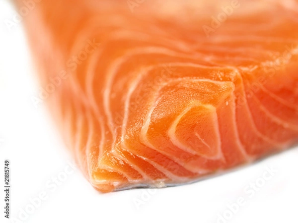 Obraz fresh salmon steak