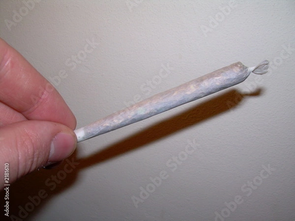 Obraz cigarette au cannabis