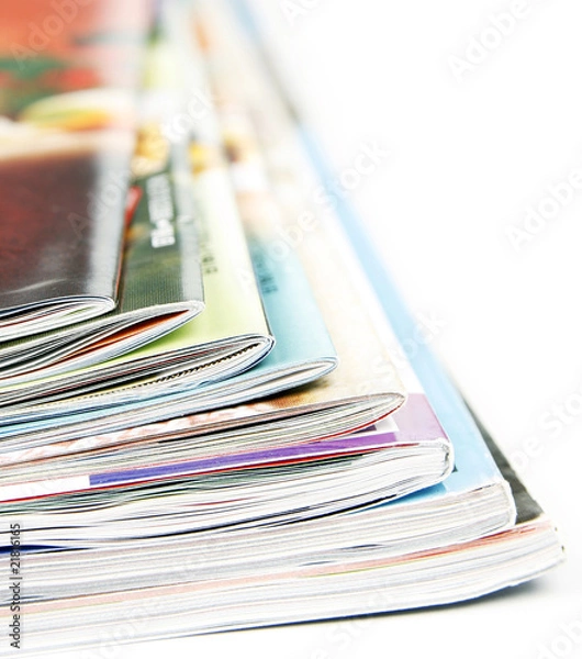 Fototapeta Magazines