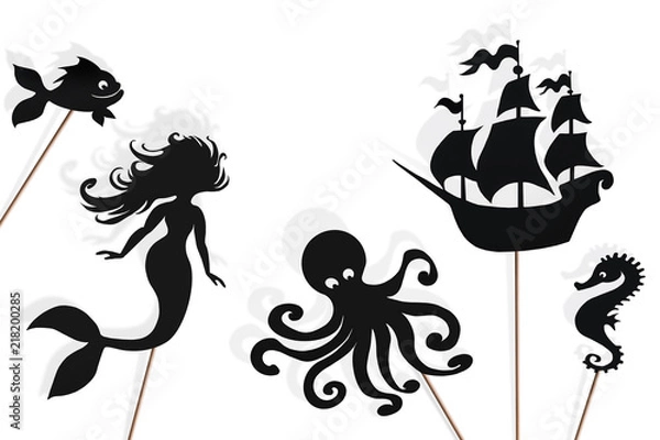 Obraz Syreny, marionetki