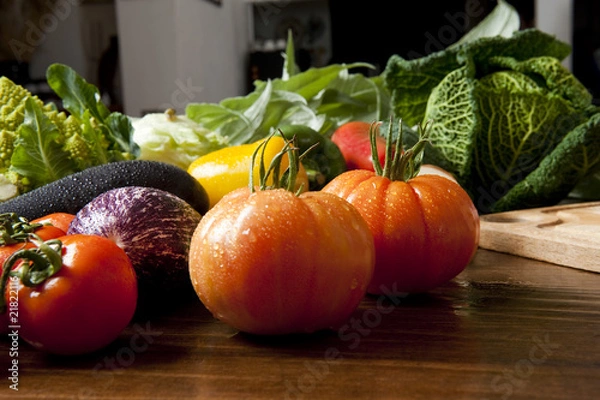 Fototapeta fresh vegetables