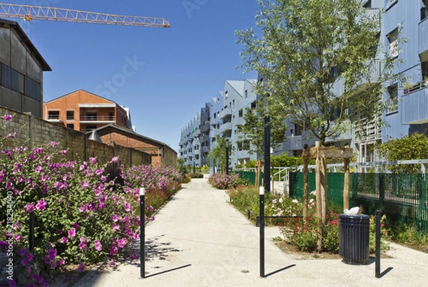 Obraz chantier de construction à Bordeaux