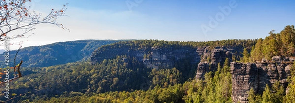 Obraz Panorama über der böhmischen Schweiz