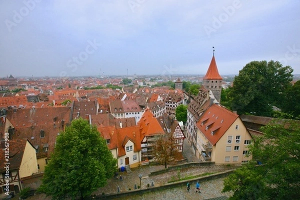 Fototapeta Stadtpanorama