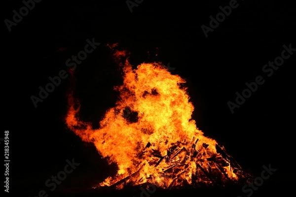 Fototapeta Bonfire