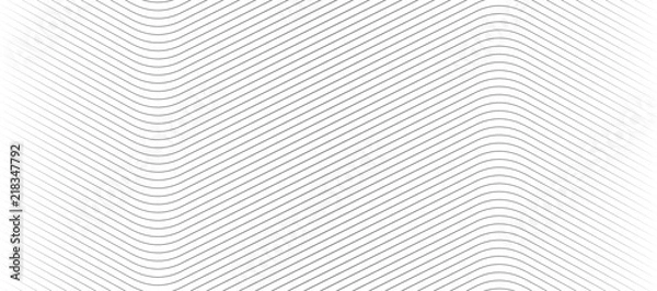 Fototapeta Vector Illustration of the gray pattern of lines abstract background. EPS10.
