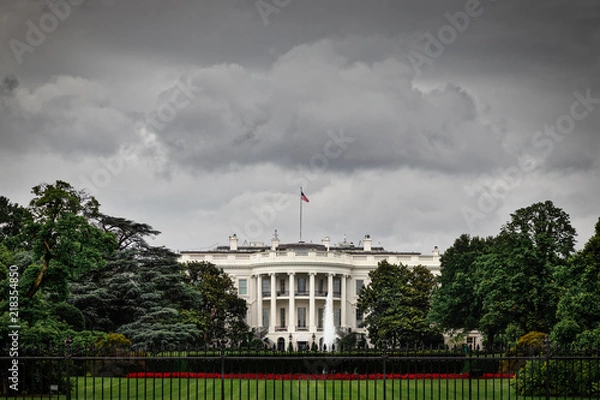 Obraz Burza w Białym Domu