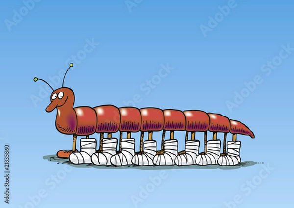 Obraz Tausendfüssler