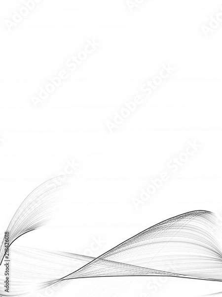 Fototapeta Beautiful dynamic flame wave abstract background