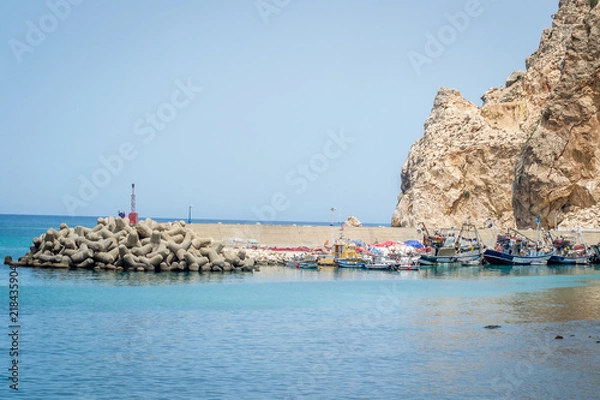 Obraz Jebha harbor in summer