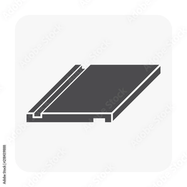 Fototapeta roofing material icon