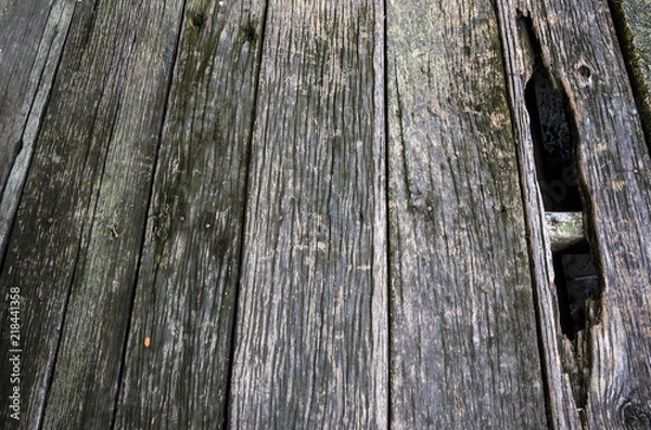 Obraz Wood texture plank grain background, wooden floor