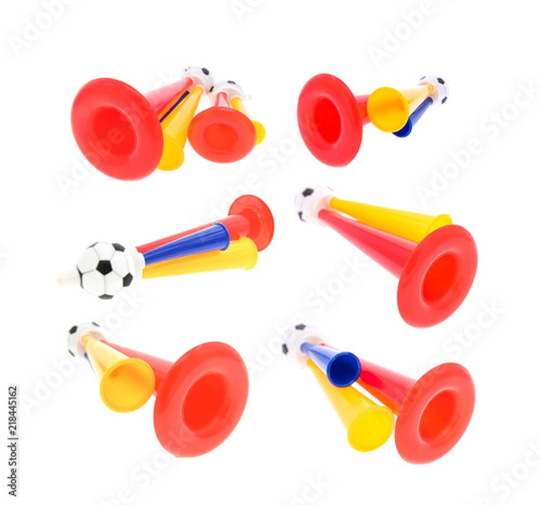 Fototapeta Trąbka piłkarska