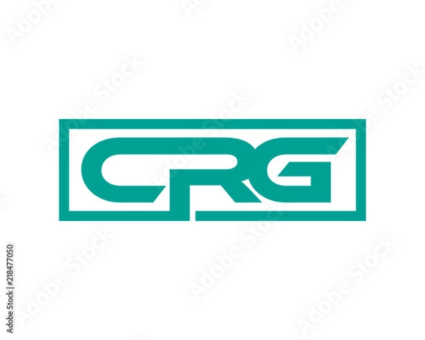 Obraz crg letter logo