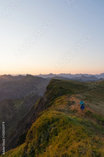 Obraz Austrian Alps and Mountain tops